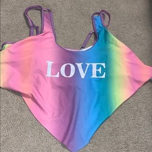 Multicolored Bikini Set